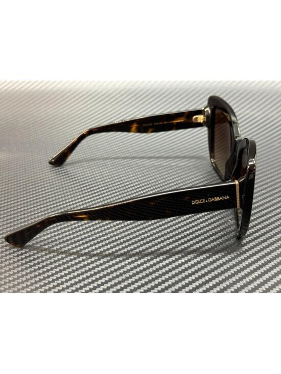 New Dolce & Gabbana Women  Havana Sunglasses  54- 20- 140 main image 5